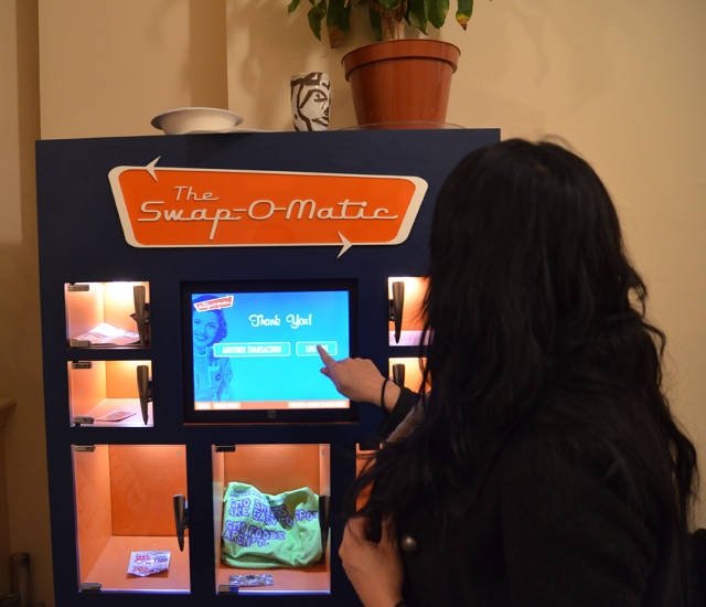The Swap-O-Matic: A Vending Machine Based On The Barter Economy